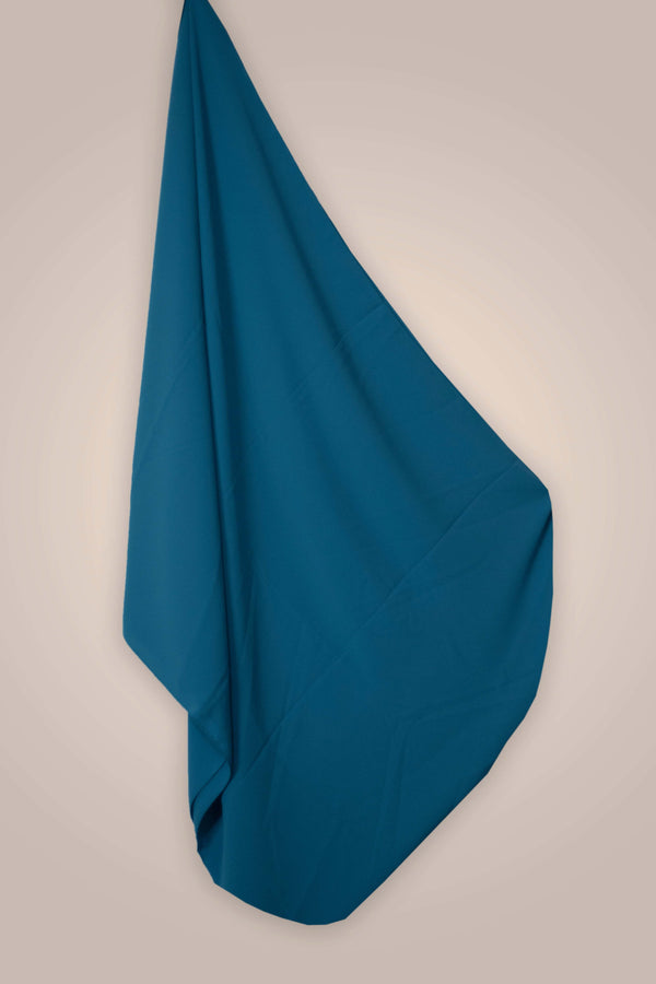 Medina Seide Hijab - Standard - Blau