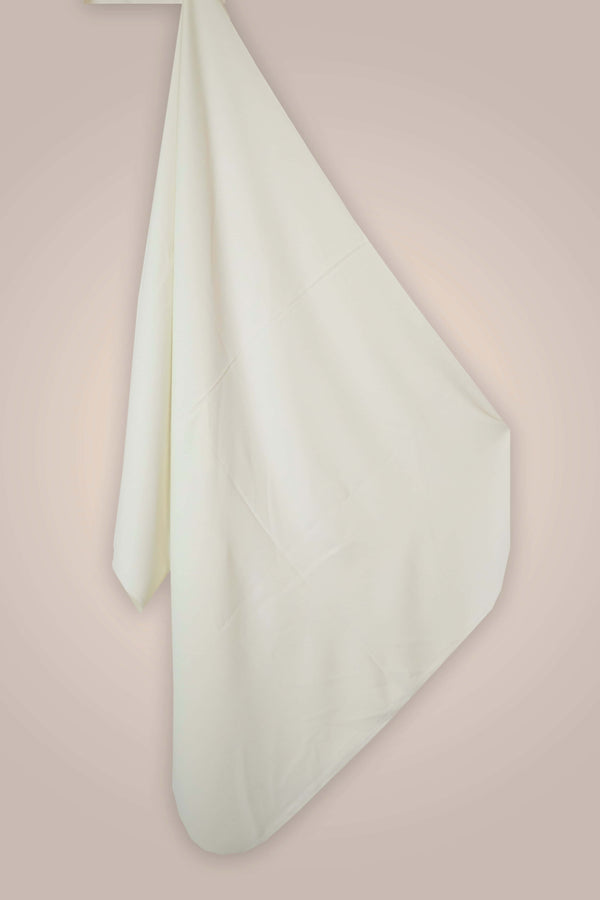 Medina Seide Hijab - Standard - Cremeweiß