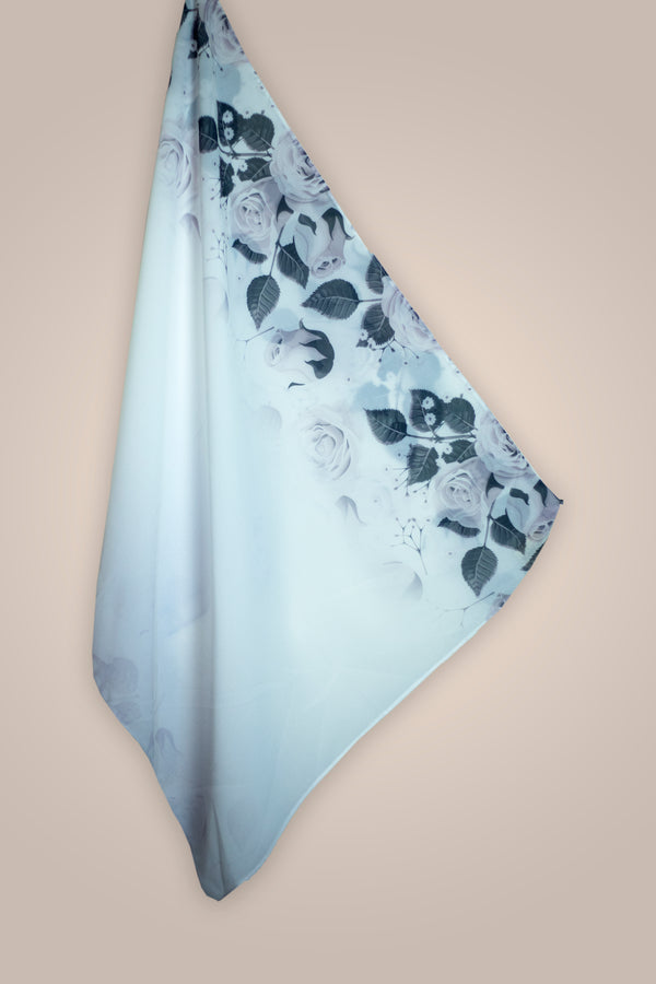 Crep Hijab - Blumen - Model 2