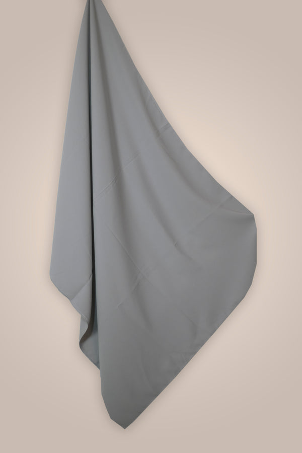 Medina Seide Hijab - Standard - Grau-Töne