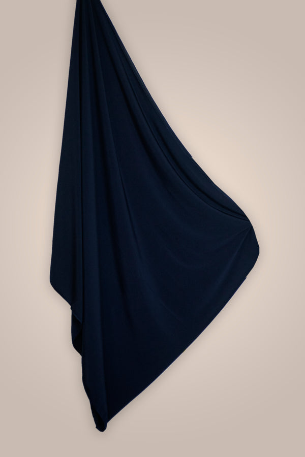Jersey Hijab - Standard - Blau-Töne
