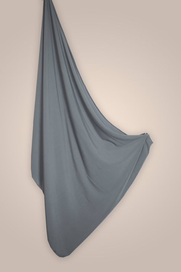 Jersey Hijab - Standard - Grau-Töne