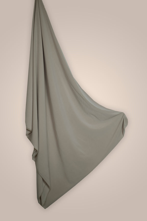 Jersey Hijab -  Standard - Braungrau-Töne