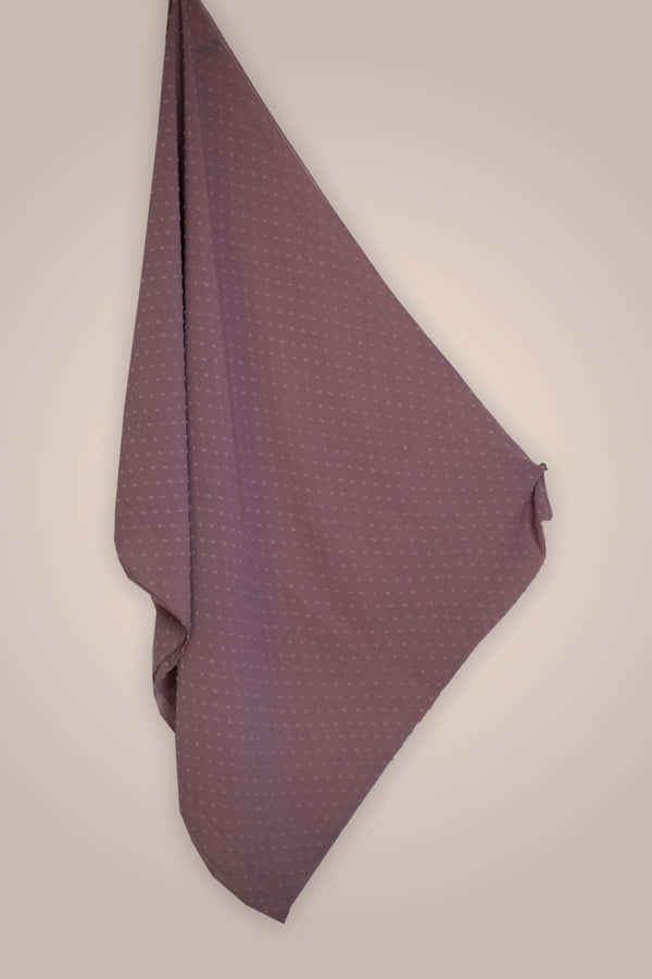 Chiffon Hijab - Gemustert - Rosa