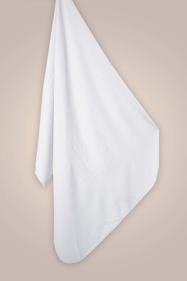 Medina Seide Hijab - Standard - Weiß